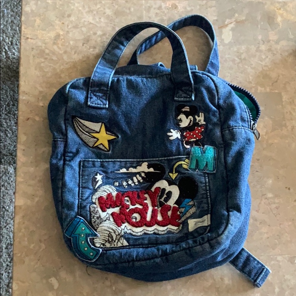 Zara Mickey mini backpack